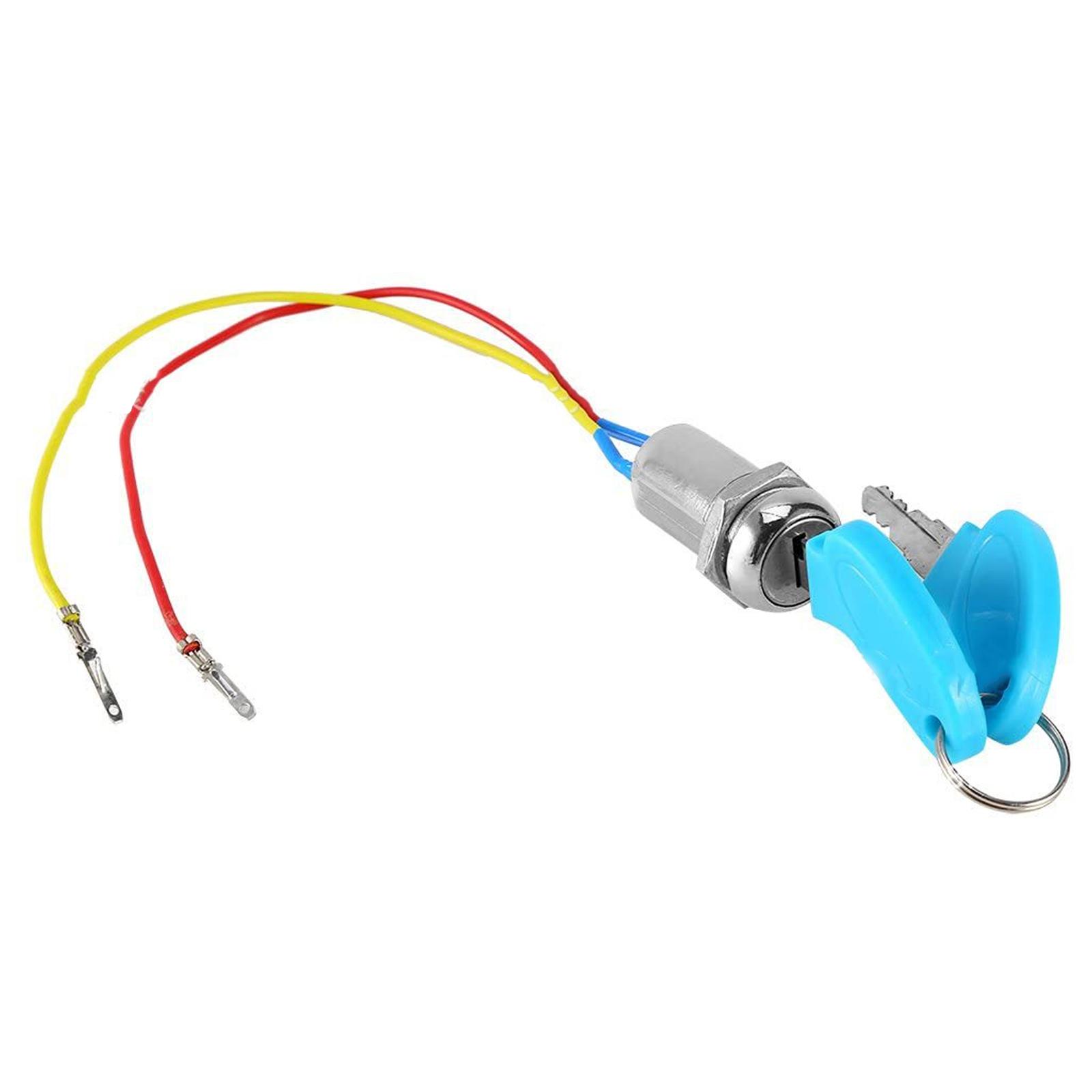 

Heavy Duty Metal Ignition Switches with Optimized Copper Contact Designs Key Change set for ATV Dirt Bike & Scooters 1