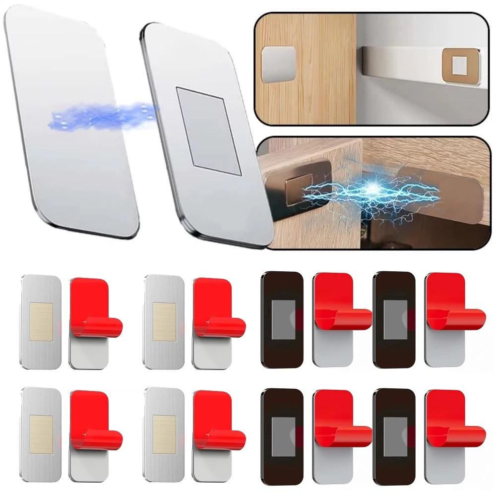 4 Set Stainless Steel Drawer Magnet Self-Adhesive Cabinet Catch  Furniture DIY