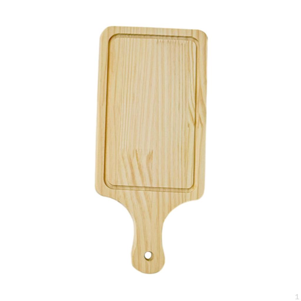 Elegant Wood Serving Tray for Stylish Food Presentation