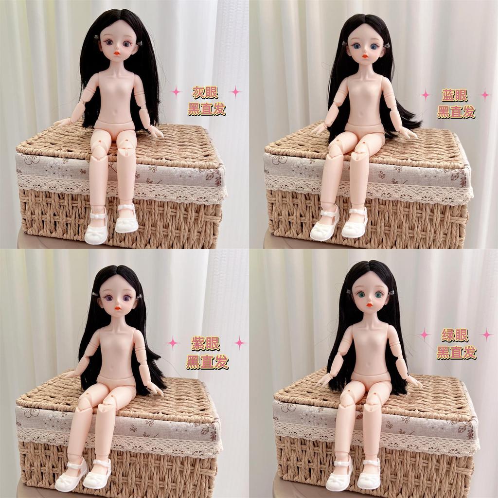 Beautiful 30cm Bjd Doll With Stunning Multicolor Eyes And Unique Hairstyles For Collectors