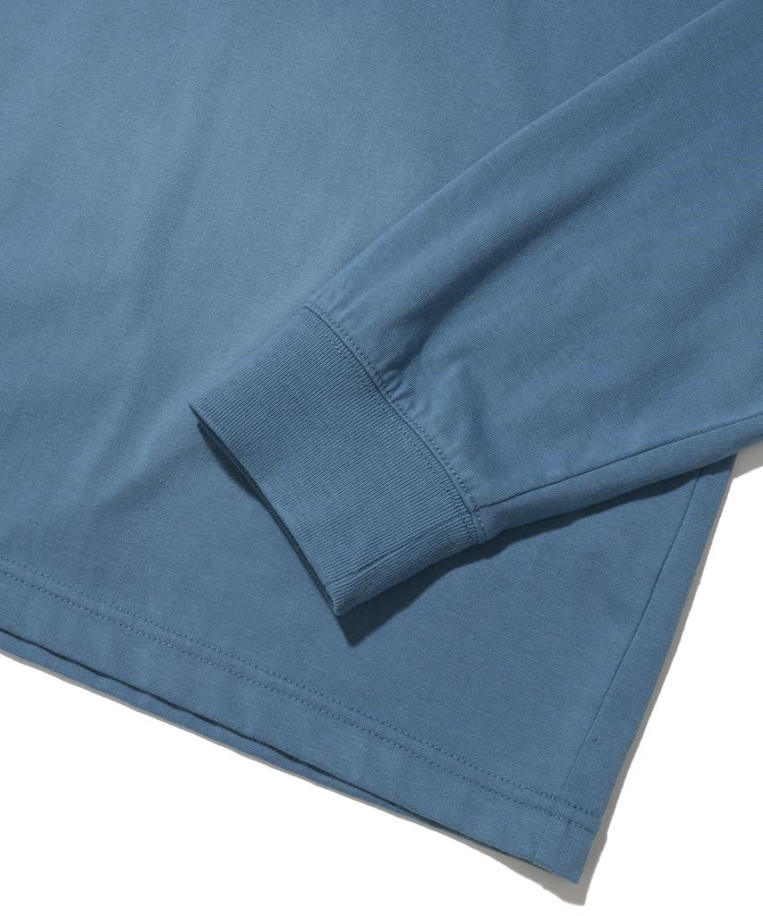 PHYSICAL DEPARTMENT [Cool Cotton] Running Class Long Sleeve_Vintage Blue