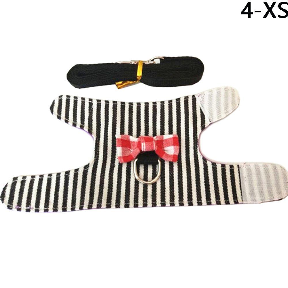 

Морська свинка Бантик Нагрудний ремінь Товари для домашніх тварин Маленькі домашні тварини Жилет Тяговий трос Шлейка та Повідець Набір XS-4