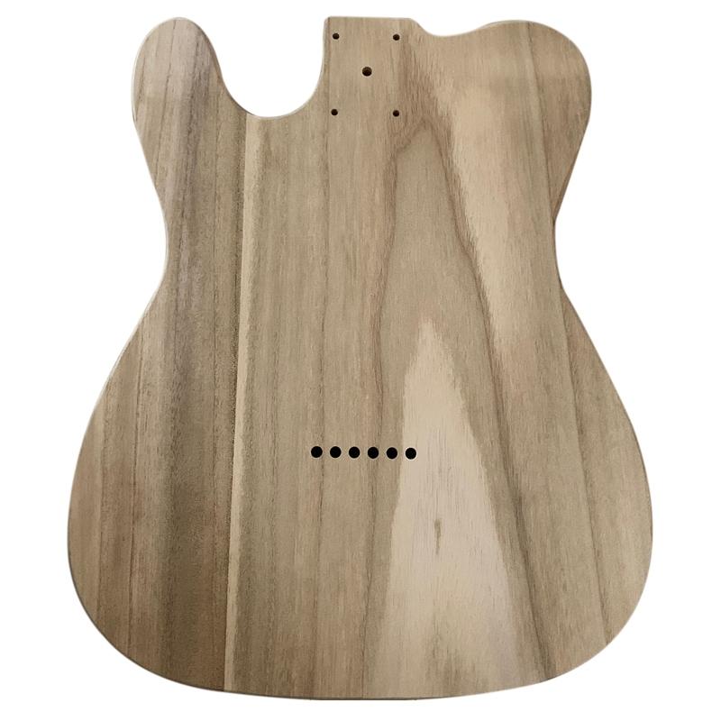 Gitarrenkorpus Ahorn-Decke DIY Elektrische Gitarre Ersatzteile Für Unfertige TL Elektrische Gitarre