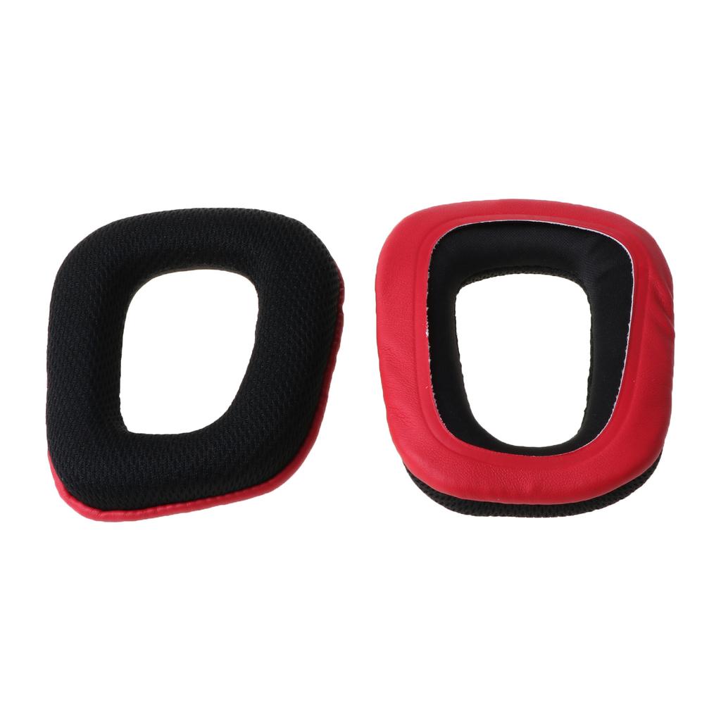 Earphone Cushions Ear Pads Earmuff Pillow Cover Noise Canceling Headphones Sleeve for G35 G930 G430 Leather Ear Pads 2x
