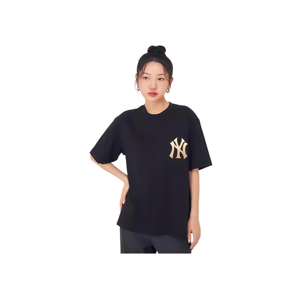 New MLB New York Yankees T Shirts Unisex Black 3ATSO0143-50BKS