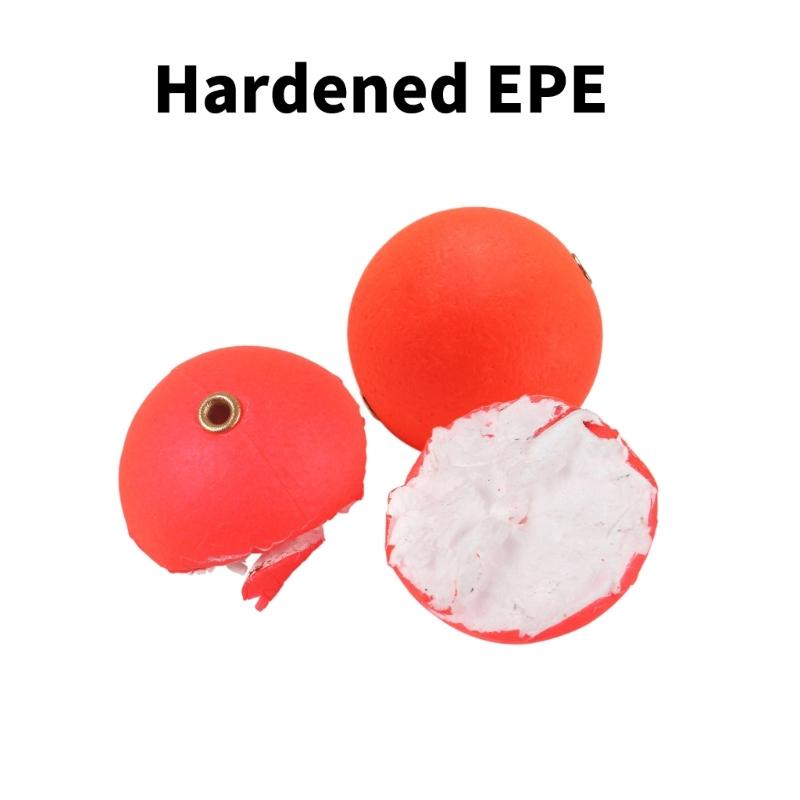 60Pcs/set Round Shape Fishing Bobbers, Large Mixed Color Plastic Float Fly Fishing Float Outdoor Fishing Bobber Tackle