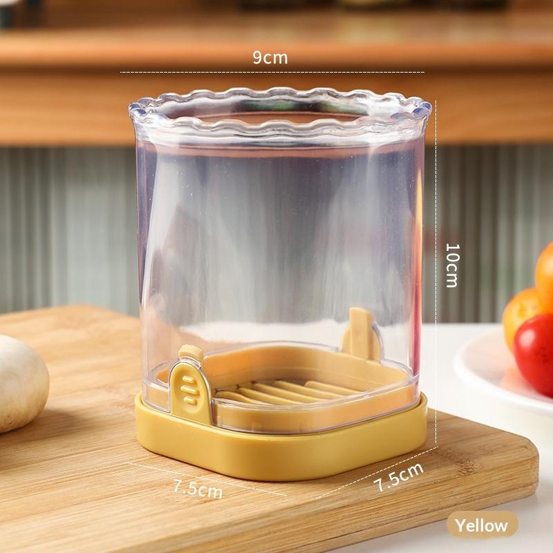 Multi-Functional Mushroom Slicer Cup Stainless Steel Vegetable Strawberry Food Chopper Ideal for Cooks Professional Kitchen Tool