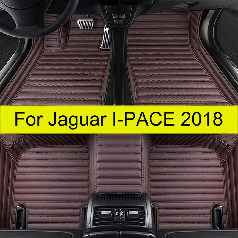 Car Floor Mats for Jaguar I-PACE 2018 Auto Foot Pads  Carpet Interior Accessories Decoration Parts