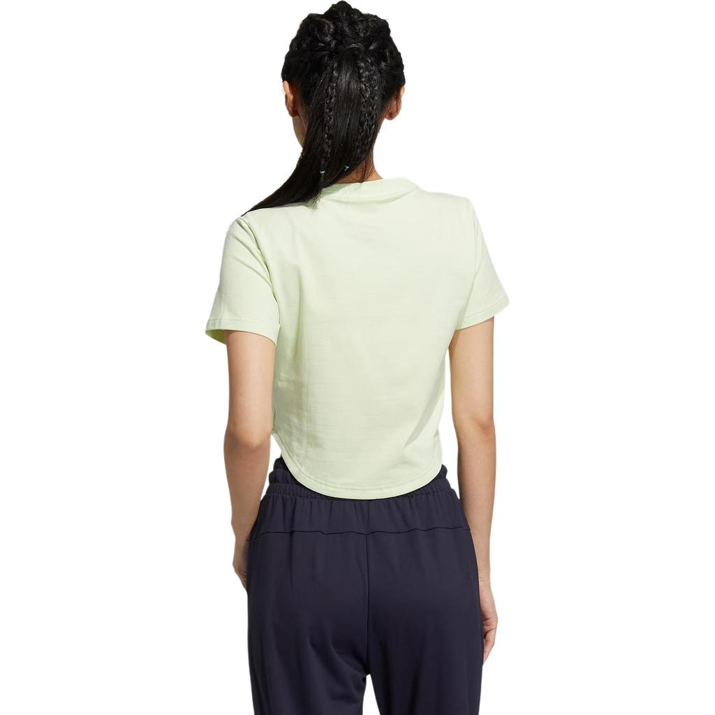 adidas Regular T Shirt Women's Lime Green HR2589