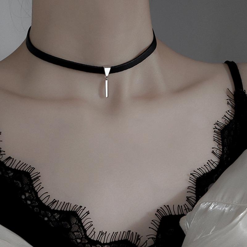 Jewelry Black Collar Light Luxury Niche Simple Chain Personalized Jewelry