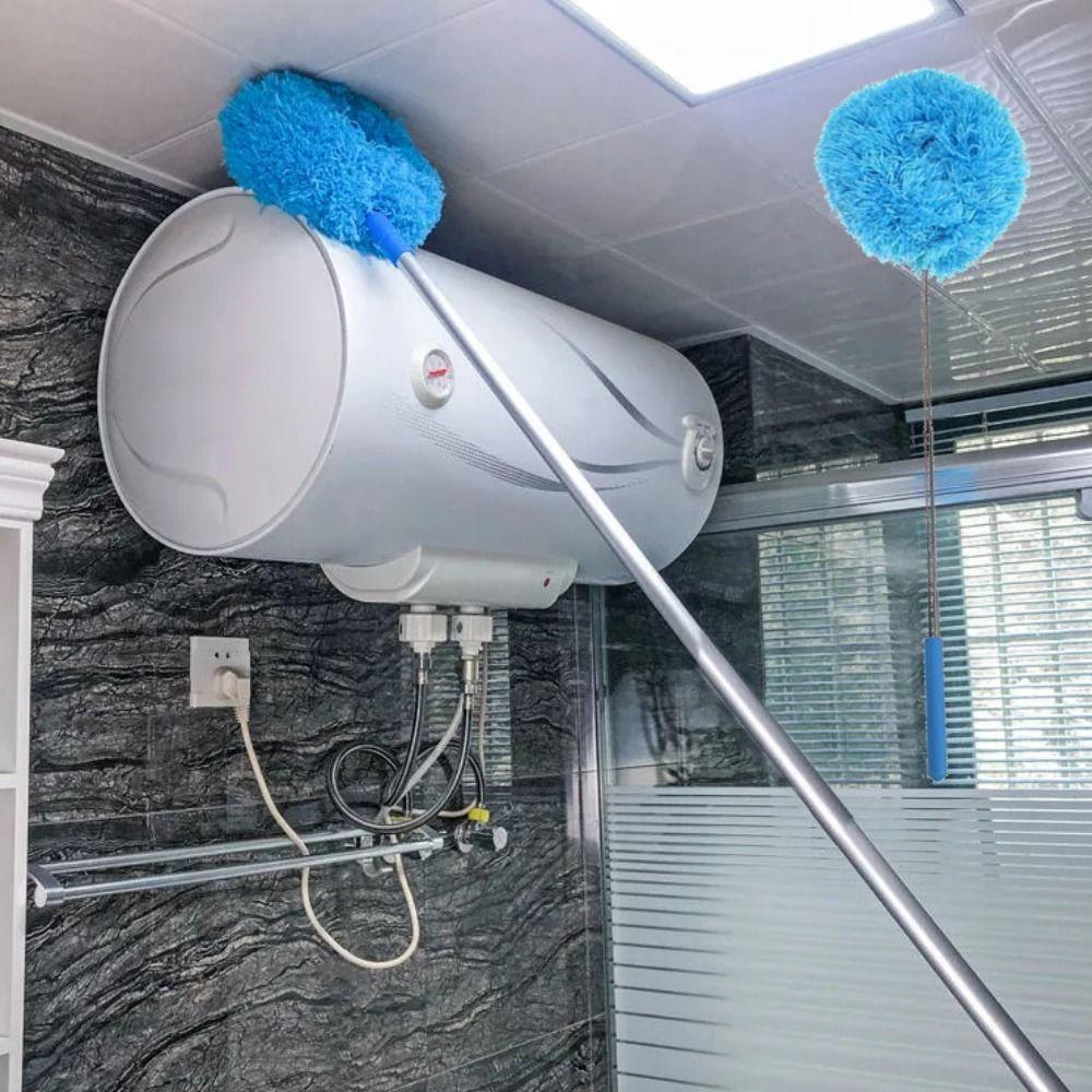 Long Handled Extendable Feather Duster Reusable Cleaner Brush Household Ceiling Fan Duster Kitchen