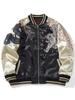 Huaxia Junpin Broderad Drake & Tiger Herr Casual Jacka A014