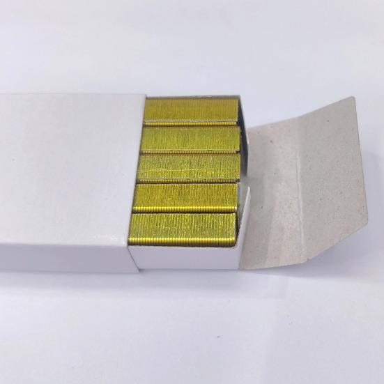 Green Colored Staple 3000 Refill for Desk Stapler 1000 Per Pack Total