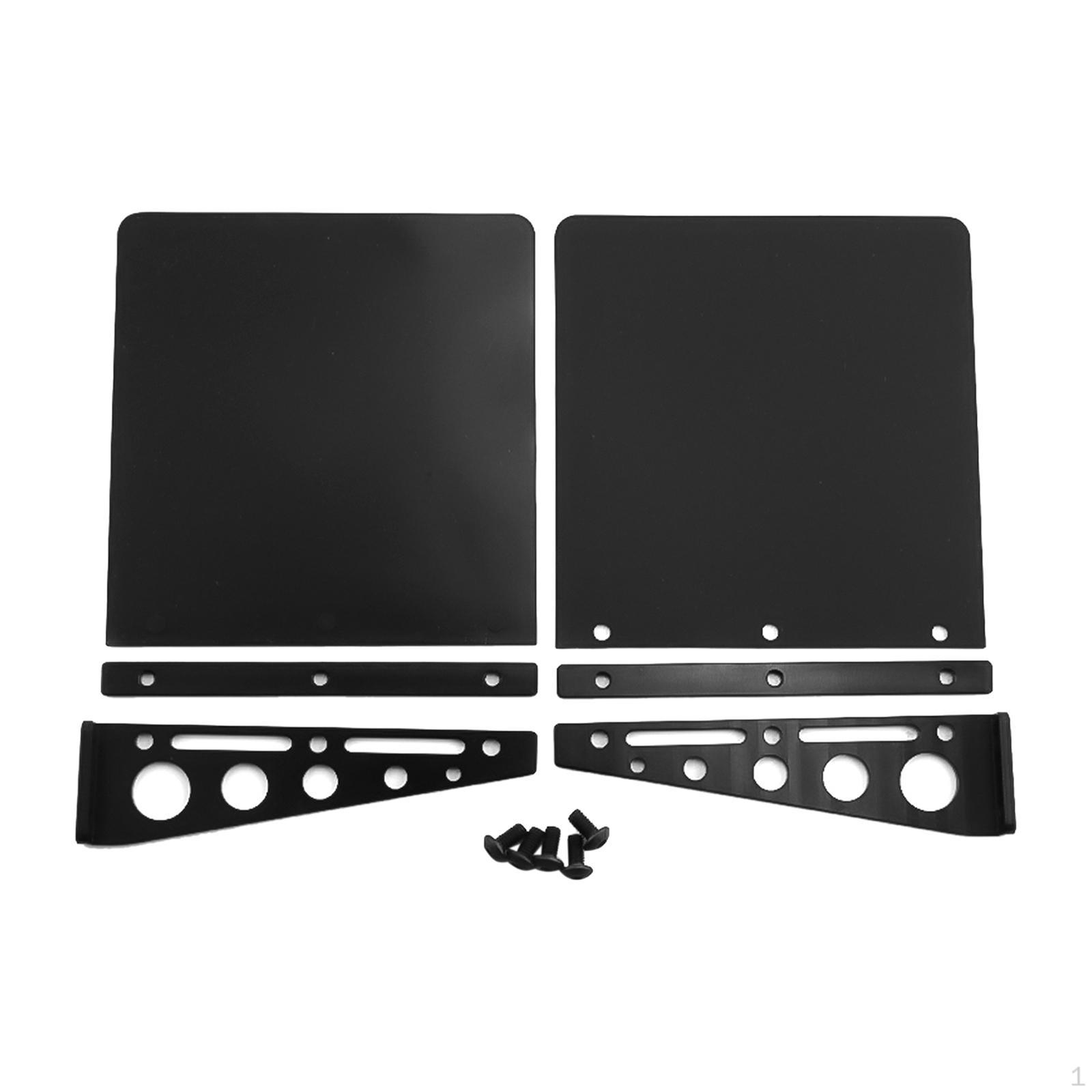 

2Pcs Truck Simulation Mudguard Spare Accessories Upgrade Parts Splashing Guards Vehicles