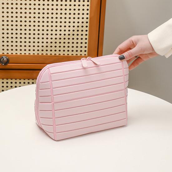 Borsa Cosmetica Impermeabile Verticale Borsa da Toilette Pieghevole Organizer da Viaggio Multi-Tasca per Skincare Articoli da Toeletta Strumenti di Bellezza e Essenziali