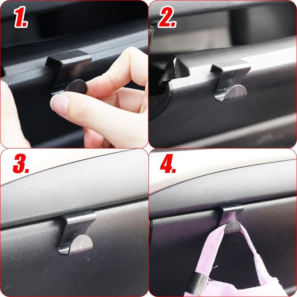 Thin Clip Car Glove Box Hook Plastic Car Clip Hook New Car Hanging Hook  Vehicle Accessories