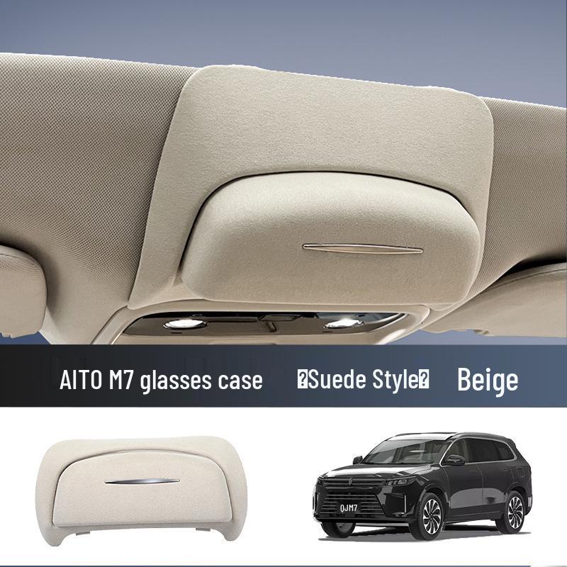AITO M5/M7 Auto Brillenhalter: Multifunktionale Sonnenbrillenetui mit Clip
