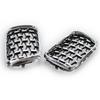 Do BMW E36 Seria 3 1997-1999 Grill Samochodowy Styl Diamentowy Przednia Nerka ABS Przednia Pokrywa Grill Srebrny 51138195152 51138195151 Części