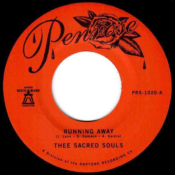 

7inch Record THEE SACRED SOULS - Running Away PRS1020 PENROSE 2023 US Soul/Funk