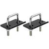 Double Trailer Stabilizing Clamps Brackets Manganese Steel Eliminate Swaying Anti Slack for Motorhomes Travel Trailers