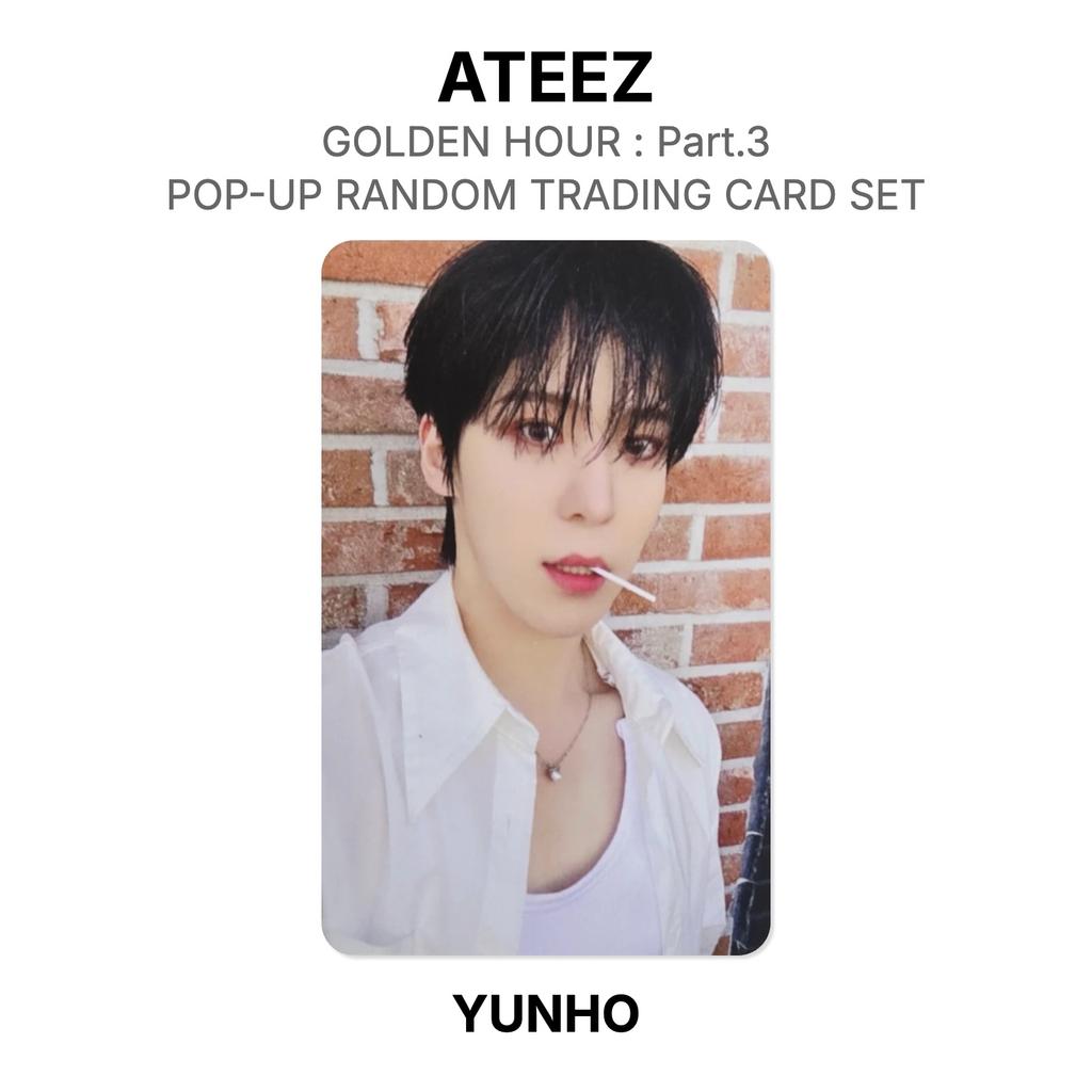 ATEEZ GOLDEN HOUR : Part.3 POP-UP RANDOM TRADING CARD SET Official Photocard