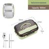 304 Stainless Steel Insulated Bento Lunch Box, Microwaveable & Compartmentalized for Students & Office Workers