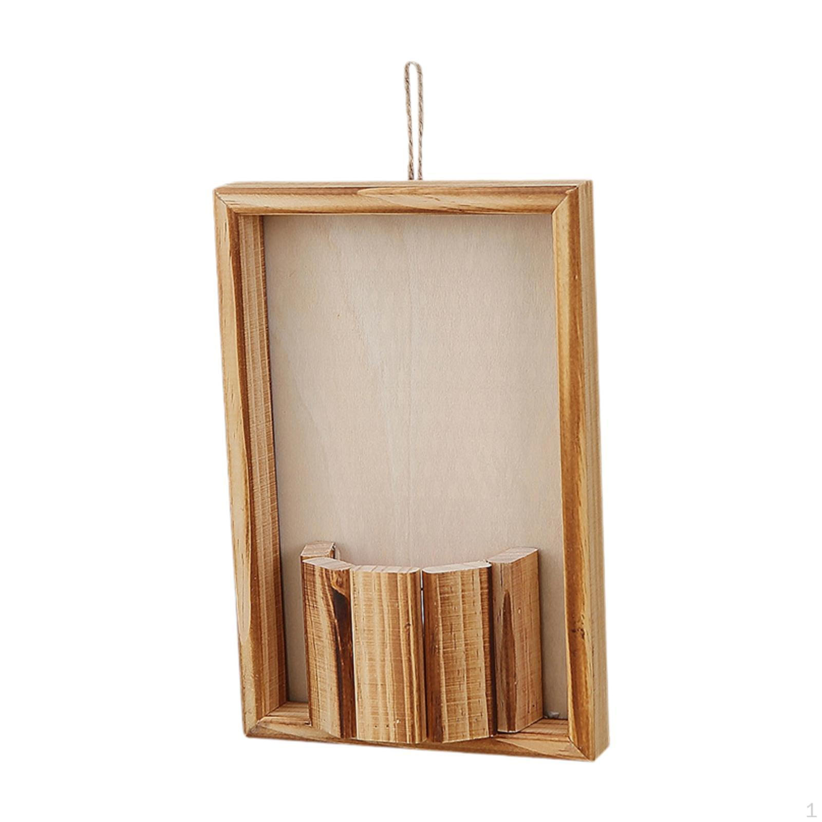 

Wall Planter Creative Rectangle Decorative for Living Bedroom Home Office