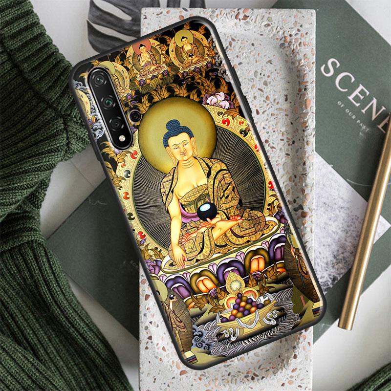 Lord Buddha Für Huawei Nova 12s 7i 8i 11i 12i 9 10 SE Y91 Y90 Y60 Y70 Y72 Y61 P30 P40 Lite P60 Pro Hülle