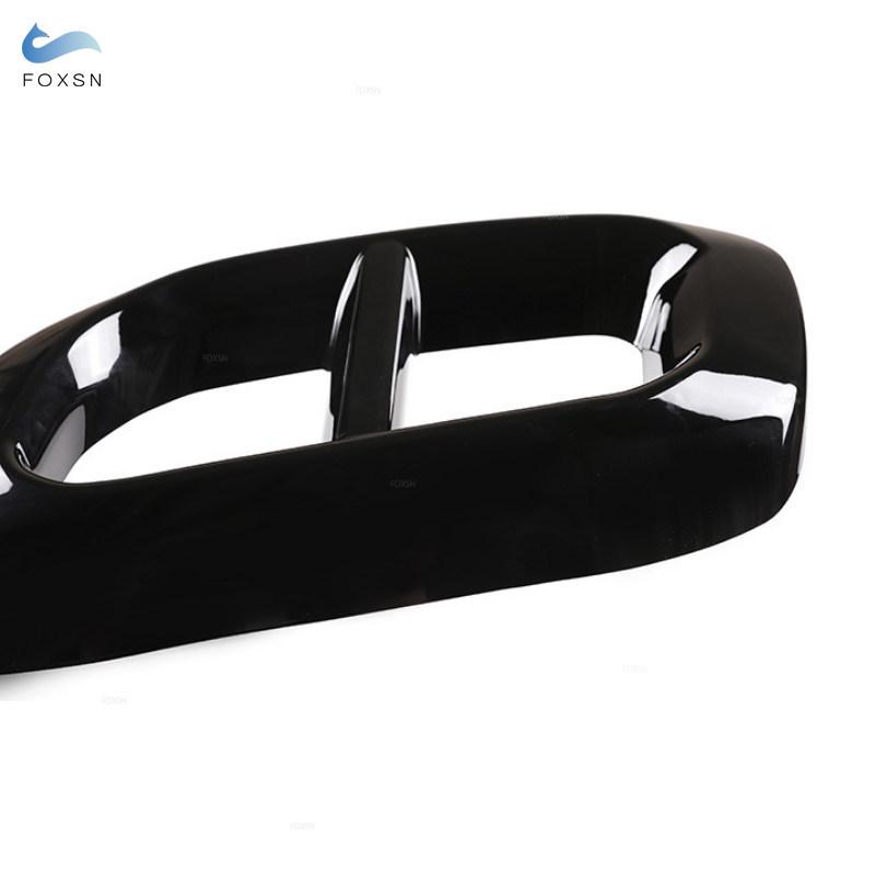 For Mercedes Benz GLE350 GLE450 GLC GLS W167 X253 X167  Car Rear Exhaust Tail Muffler Pipe End Output Cover Protective Trim