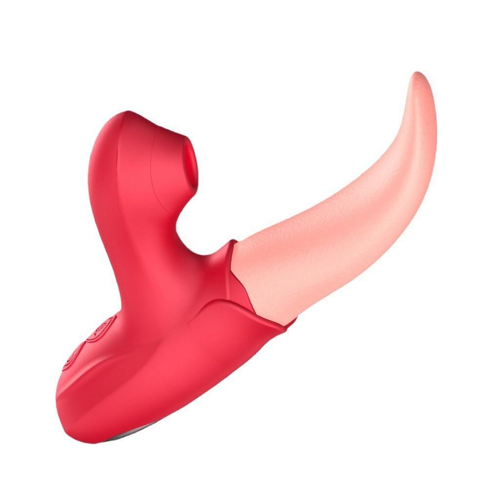 Sex Toys Tongue Licking Sucking Vibrator for Women Nipples Clit Sucker Anal Vibration Stimulation Female Masturbation Adult Good