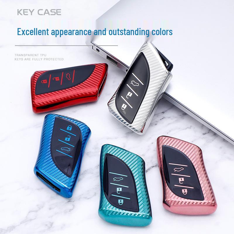 Pouzdro na klíče z uhlíkových vláken pro Lexus UX260, pro 9 modelů včetně ES200 a LS500