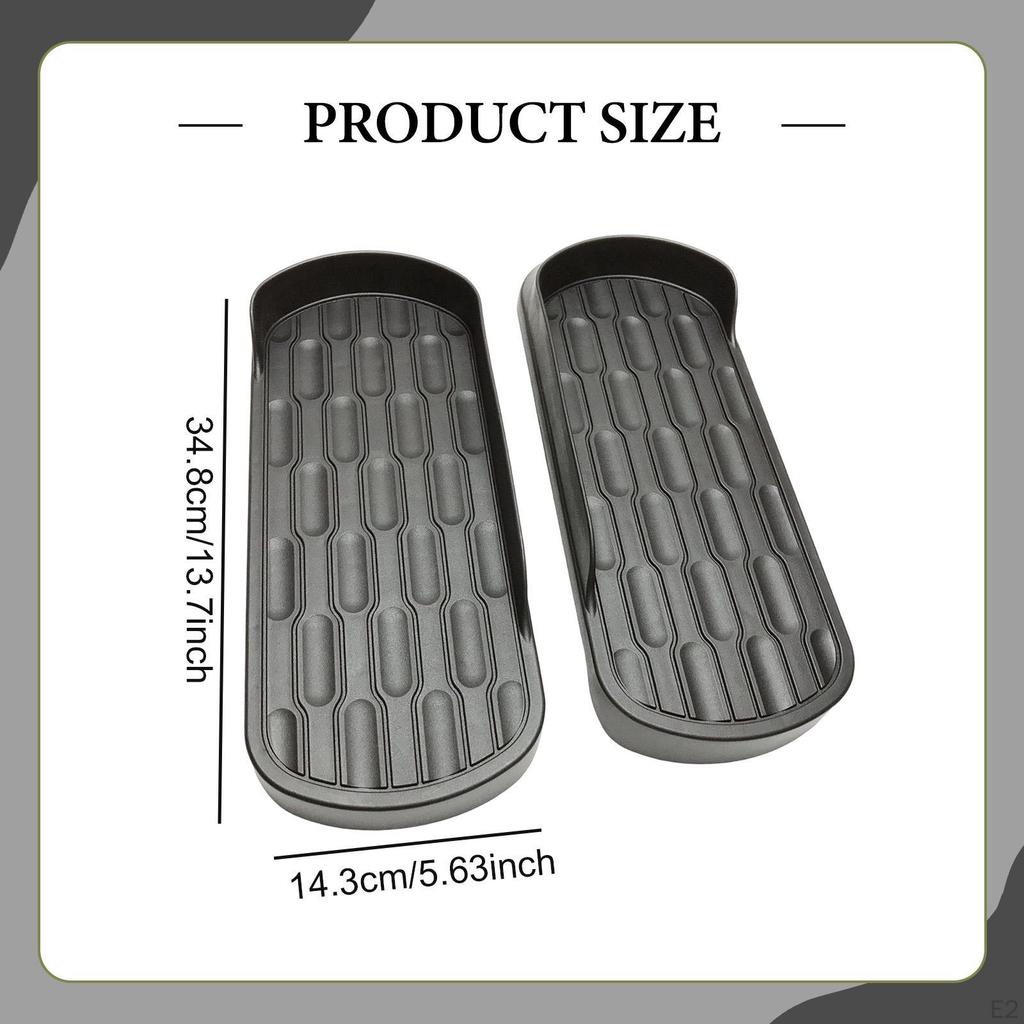 2 sztuki Pedały do ćwiczeń nóg w kształcie elipsy, Część zamienna do sprzętu do ćwiczeń, Podnóżek do maszyny eliptycznej