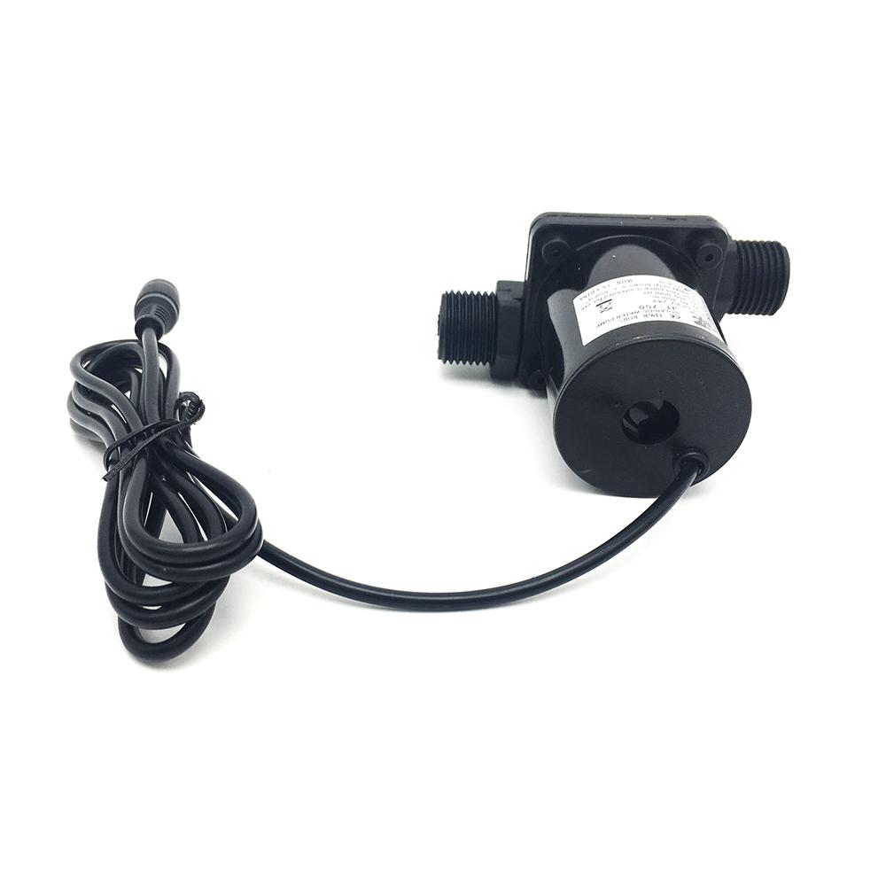 DC Ponorné oběhové vodní čerpadlo Sprchové posilovací čerpadlo 350-700L/H 1/2 750D Tlumené vodní čerpadlo