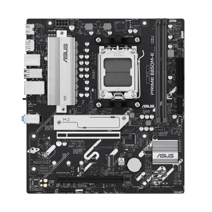 Asus PRIME B850M-K Scheda Madre AMD B850 Socket AM5 Micro ATX Per Ryzen 7000/8000/9000