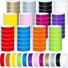 1200 Pcs Plastic Paper Wristbands for Events Neon Color Wrist Bands Concert Identification Wristbands Paper Bracelets Wristbands Party Hand Bands