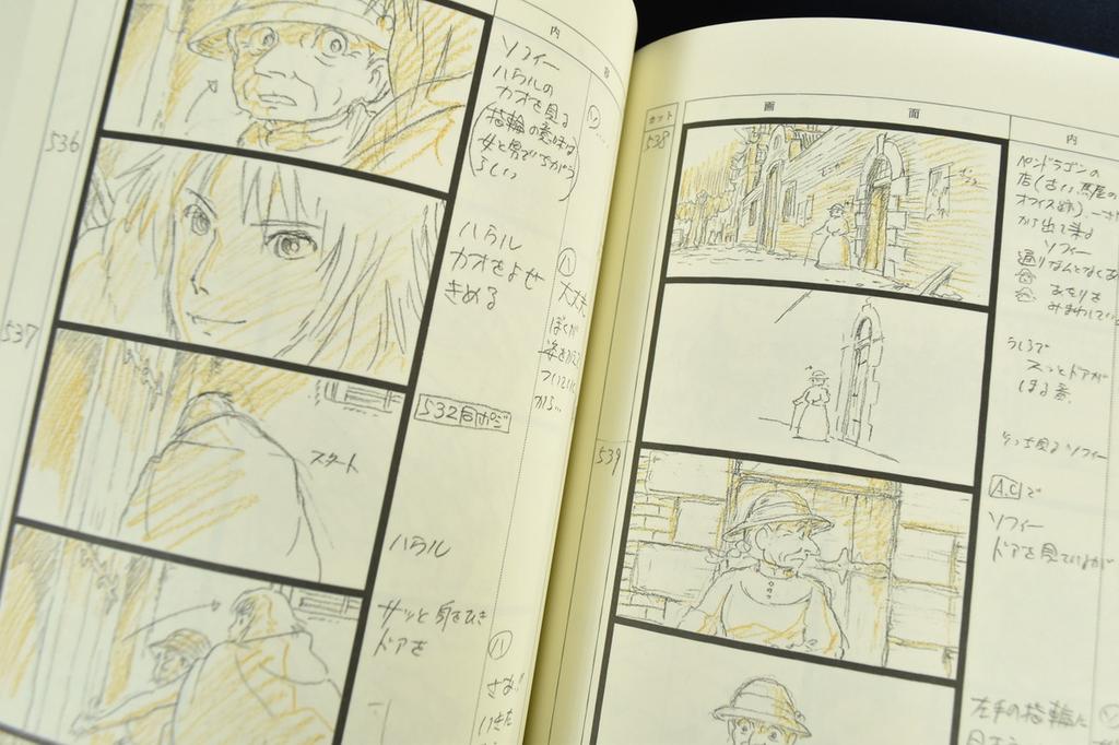 Studio Ghibli Howl’s Moving Castle Complete Storyboards Vol.14 Miyazaki Japan Book