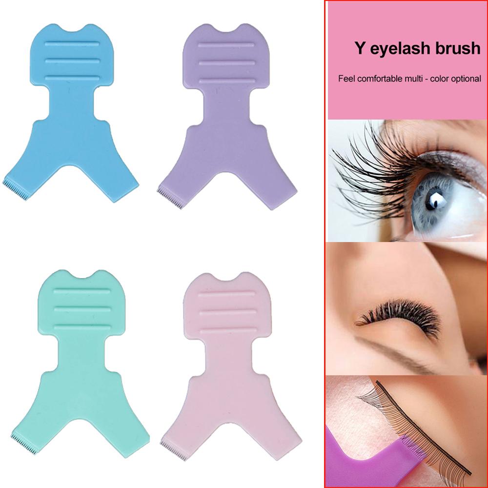 

Plastic Makeup Tools Reusable Eyelashes Brushes Eyelash Extension Eyelashes Grafted Tool Y Shape