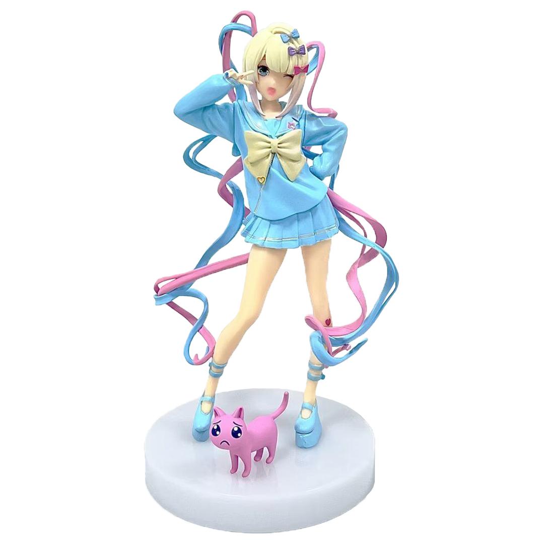 

20cm Needy Girl Overdose Anime Figure Pop Up Parade KAngel Action Figures Virtual Uploader PVC Collection Model Ornaments Toys