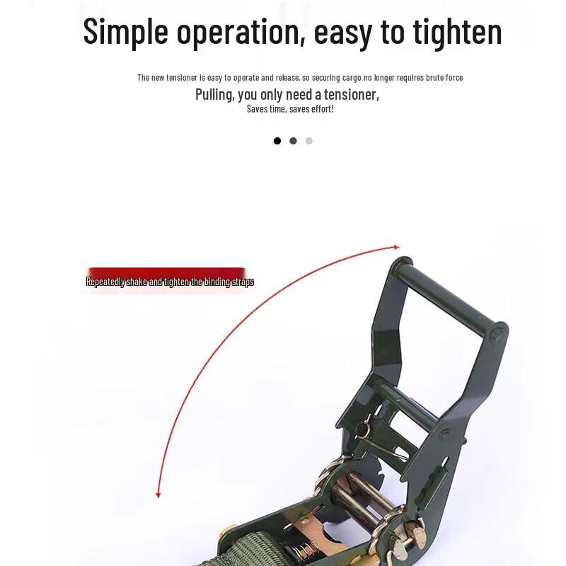 Heavy Duty Ratchet Tie-Down Strap