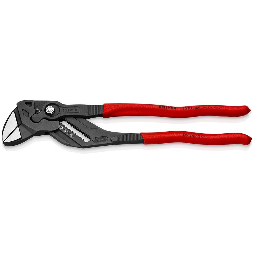 

Регулируемые плоскогубцы Ключ Knipex Рот 68 мм Длина 300 мм Фосфатированные ручки для разлива
