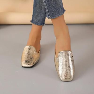 New Summer Flat Women's Slippers Fashion Baotou Casual Women's Shoes Rubber Breathable Classic Women's Flat Shoes