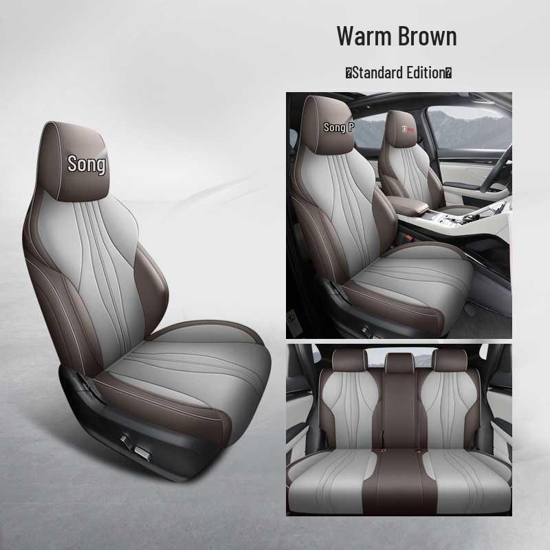 BYD Song PRO All-Season Leather Car Seat Cushion - 24 Custom Fit Models Note: Car Model Year