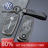 For VOLKSWAGEN Zinc Alloy Car Smart Remote Key Case Cover Shell Key Fob For VW Tiguan Touran Caddy Beetle Jetta Eos Golf Polo He