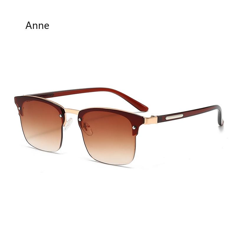 Sunglasses Men Women Design Eye Sun Glasses Women Semi Rimless Classic Men Sunglasses Oculos De Sol UV400 óculos