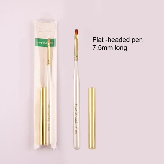 Odolné pero na zdobení nehtů Neodlupující se, opakovaně použitelné DIY