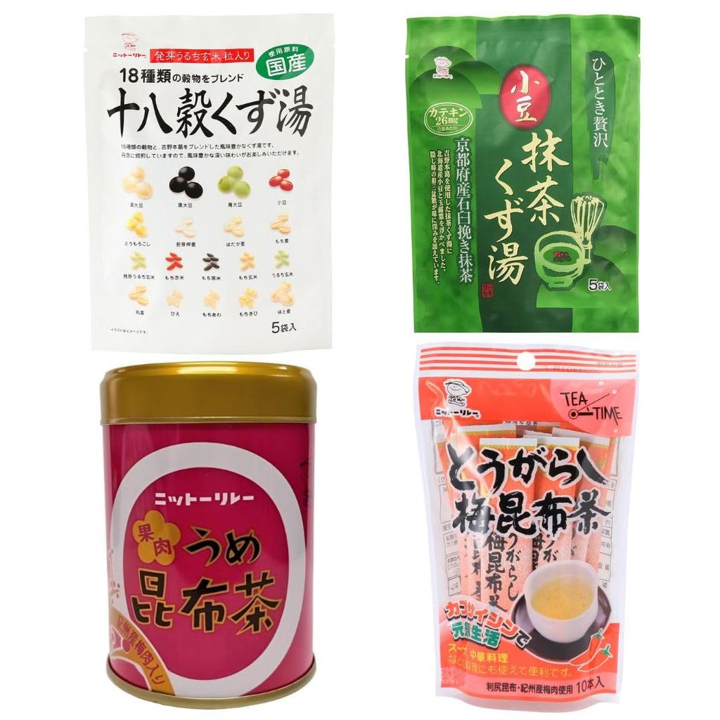 Nitto Food Industry Kuzuyu and Kombucha Tasting Set (2 types) (2 types)