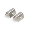 Wind Rain Deflector Channel Stainless Steel Retaining Clips For Heko G3 SNED Clip 4pcs 6pcs 12pcs Car Accessories YC101529-SL