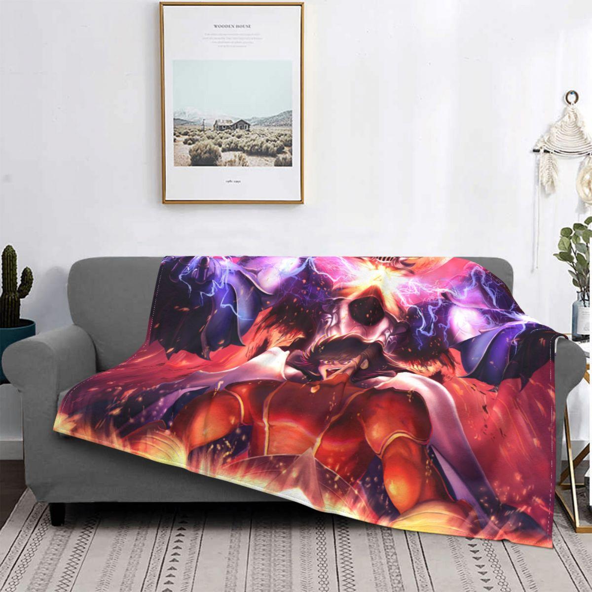 

Mazinger Z Anime Grendizer Blanket Cover Ufo Robot 3D Print kids Flannel Throw Blankets Home Couch Printed Lightweight Bedspread 30x40in