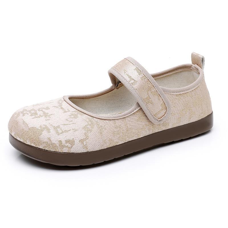 Shoes women's spring and autumn new soft-soled versatile mother shoes shallow mouth fashion lazy wear-resistant non-slip round head women's shoes