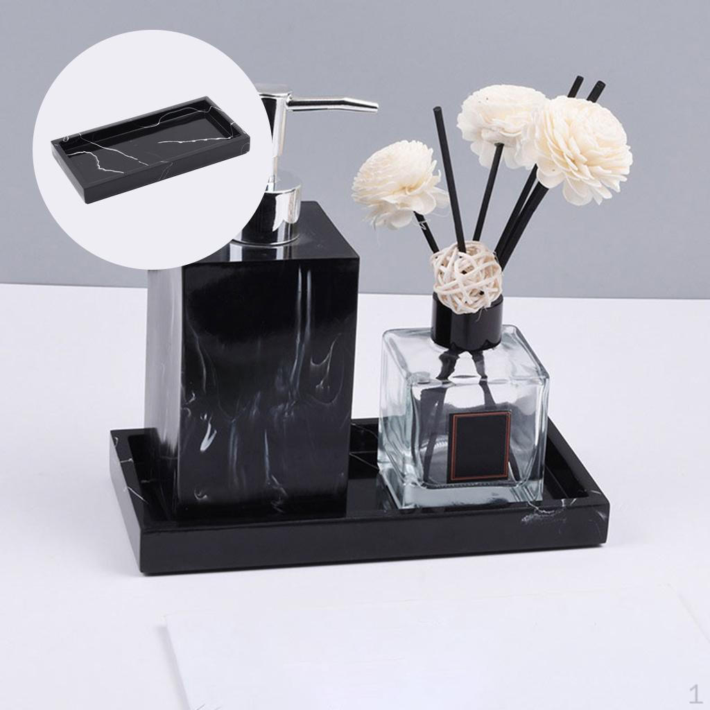 

Креативный мраморный поднос для хранения, туалетный столик, кухонный комод, ювелирное блюдо, ванна, сервировка